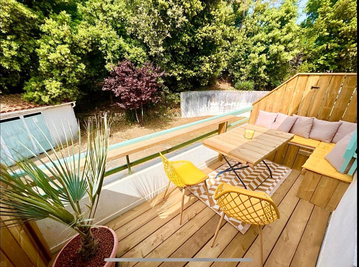 Front De Mer Rivedoux-Plage - Terrasse Exterieur - Parking Exterior foto